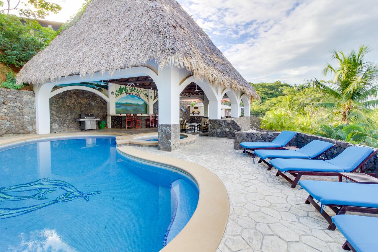 Pura Vida Villa In Playa Ocotal 瓜纳卡斯特 外观 照片
